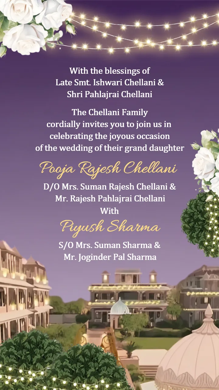 wedding Invitation video premium creative design