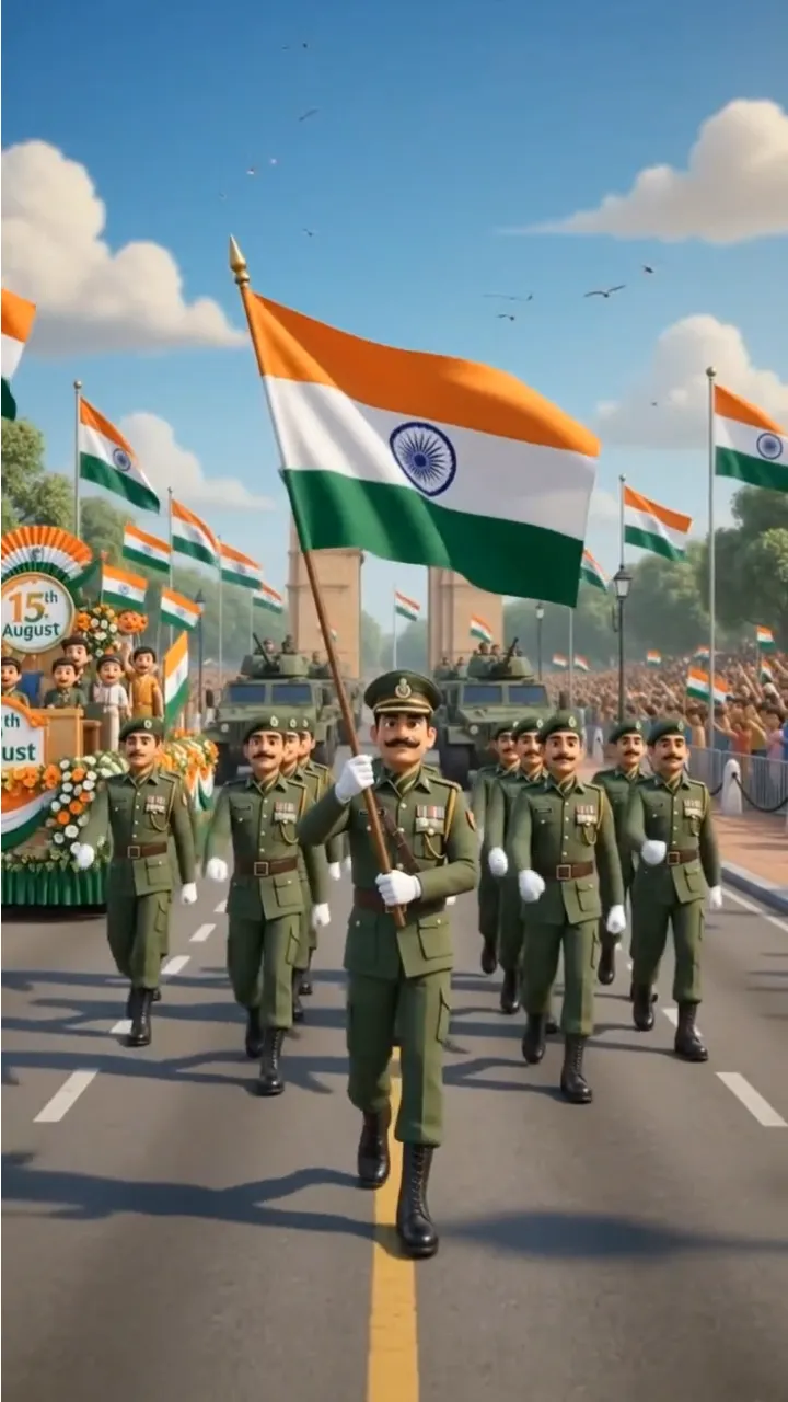 Happy Independence Day Status Video for National Pride