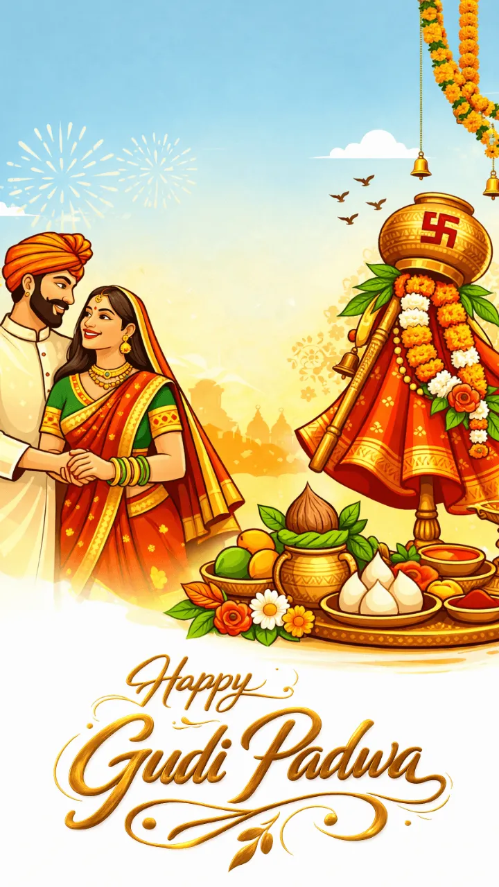 High Quality Gudi Padwa Status Video in Hindi 4K Online