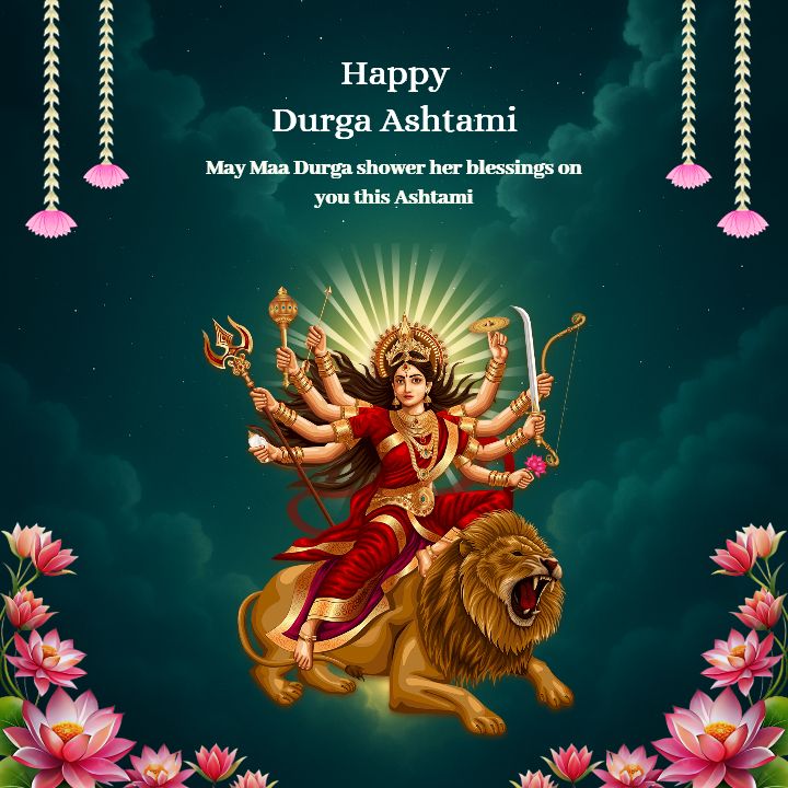 Durga Ashtami Images for Maha Ashtami Photos 2025 Download