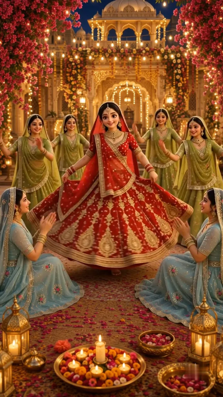 3d Indian Wedding Invitation Video with Royal Rajput Theme