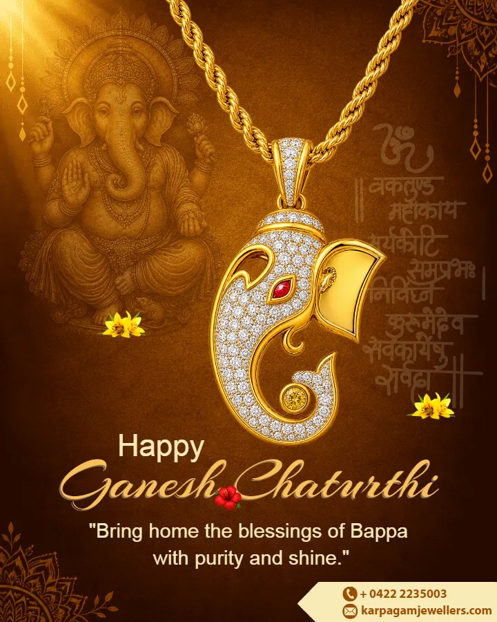 Ganesh Chaturthi Branding post Concepts for Marketing Posts