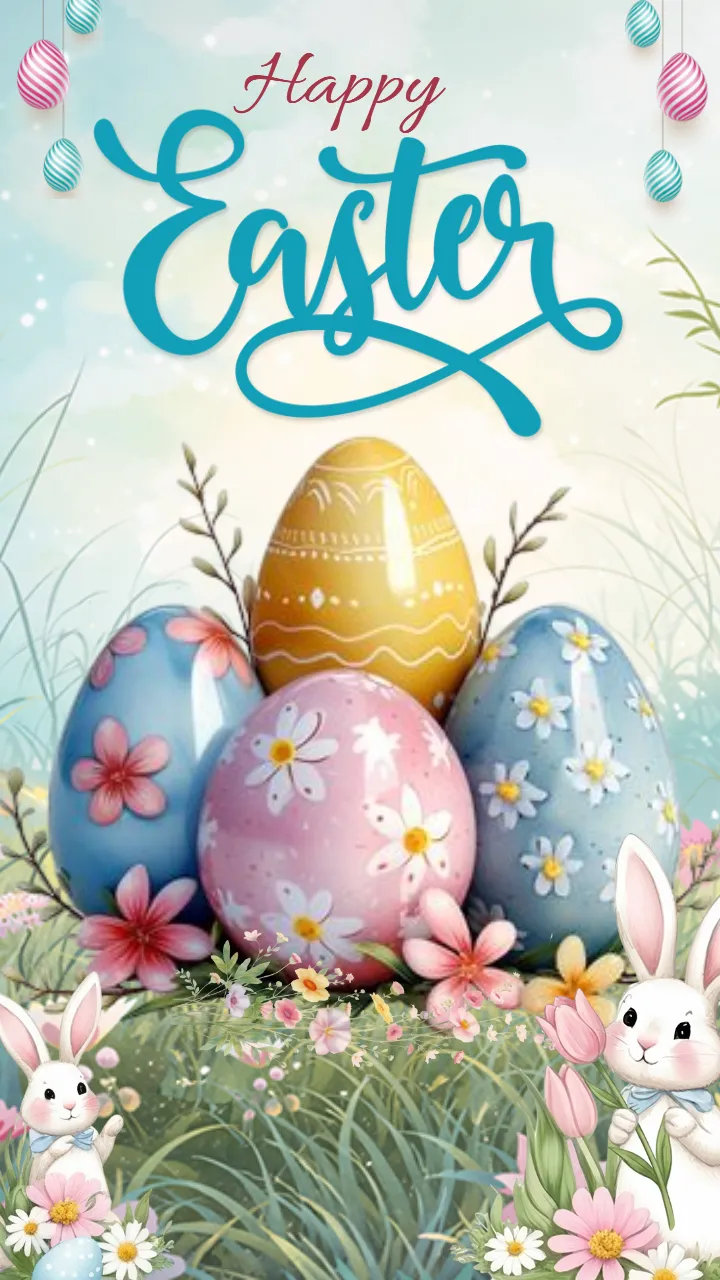 Download Happy Easter Picture in English HD for Sharing