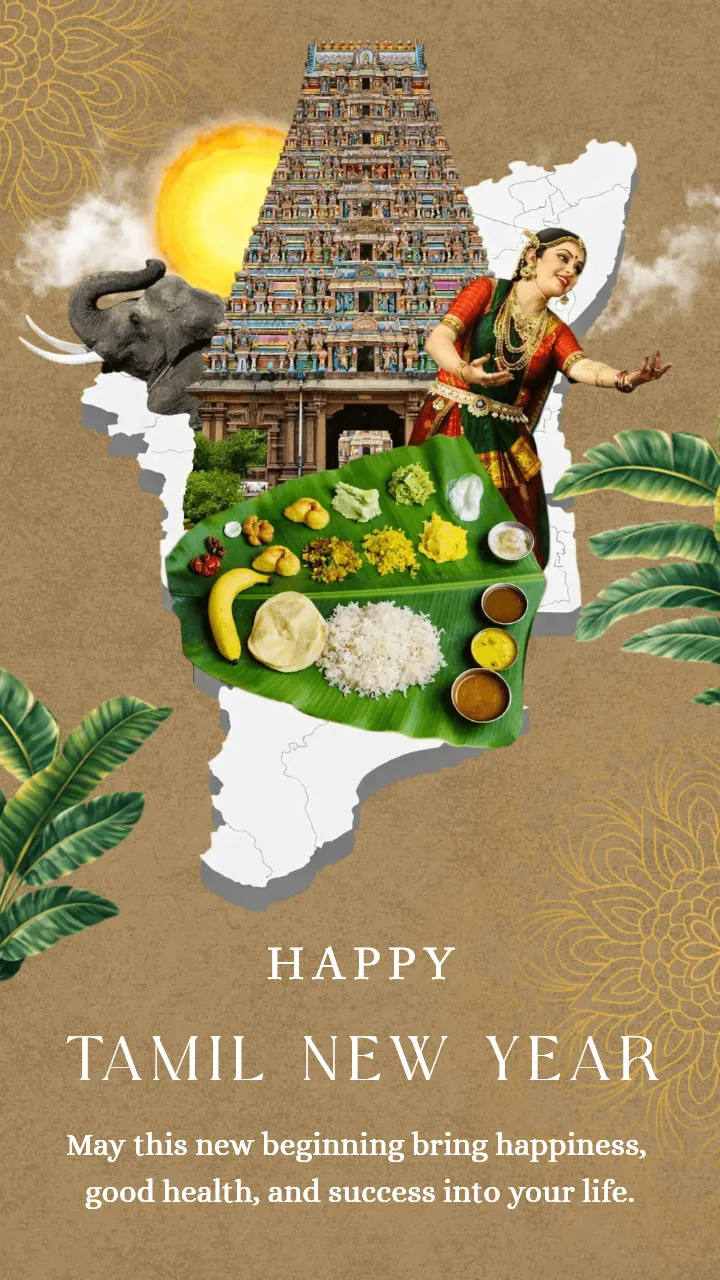 Happy Tamil New Year Status Video in English HD Wishes