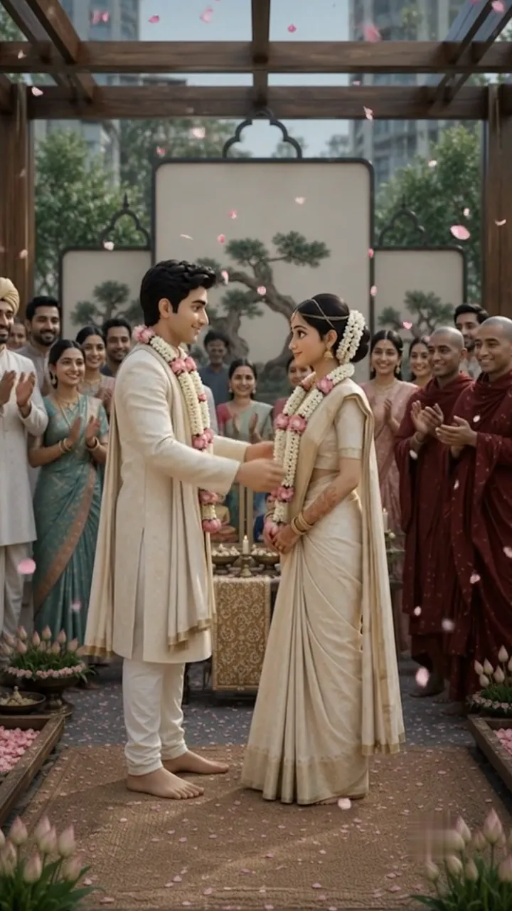 3D Buddhist Wedding Invitation Video for Sacred Weddings