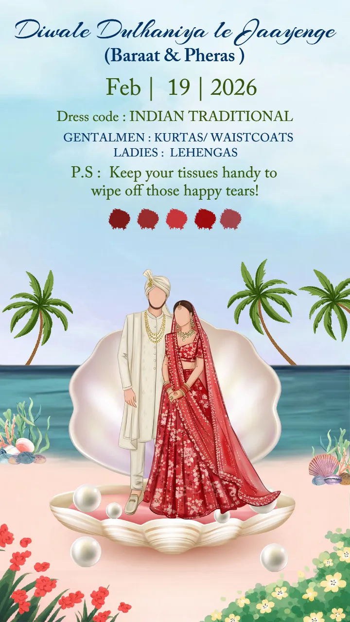 Wardrobe Planner Video for Indian Wedding Functions