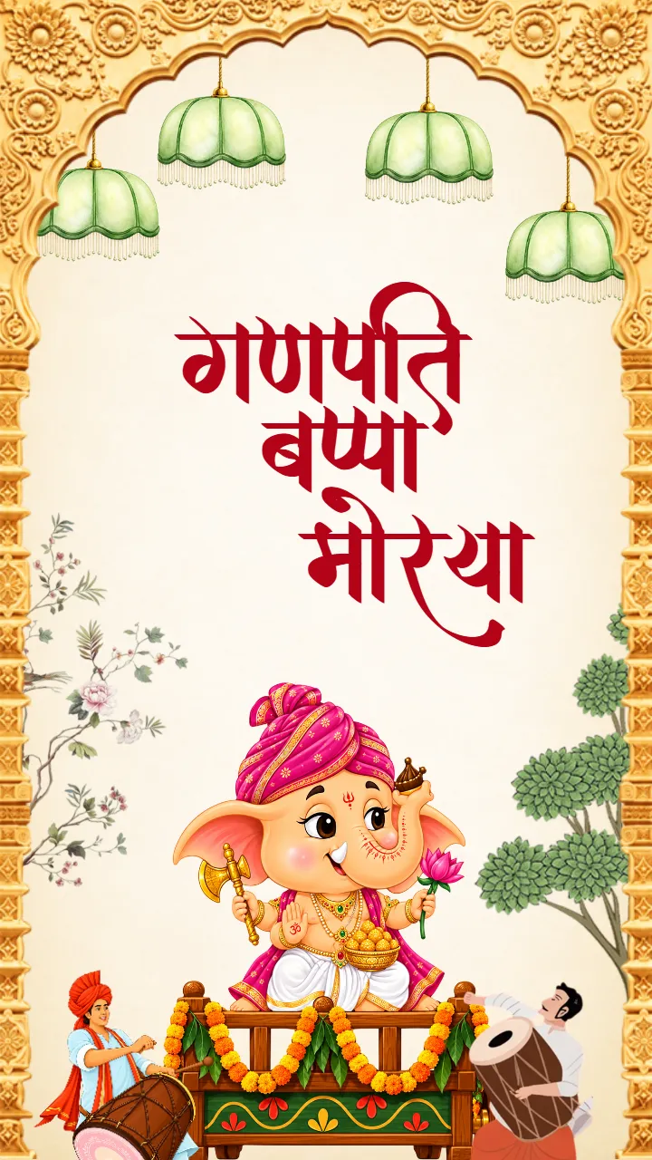 Ganesh Aagman Invitation Video to Create Beautiful Invite