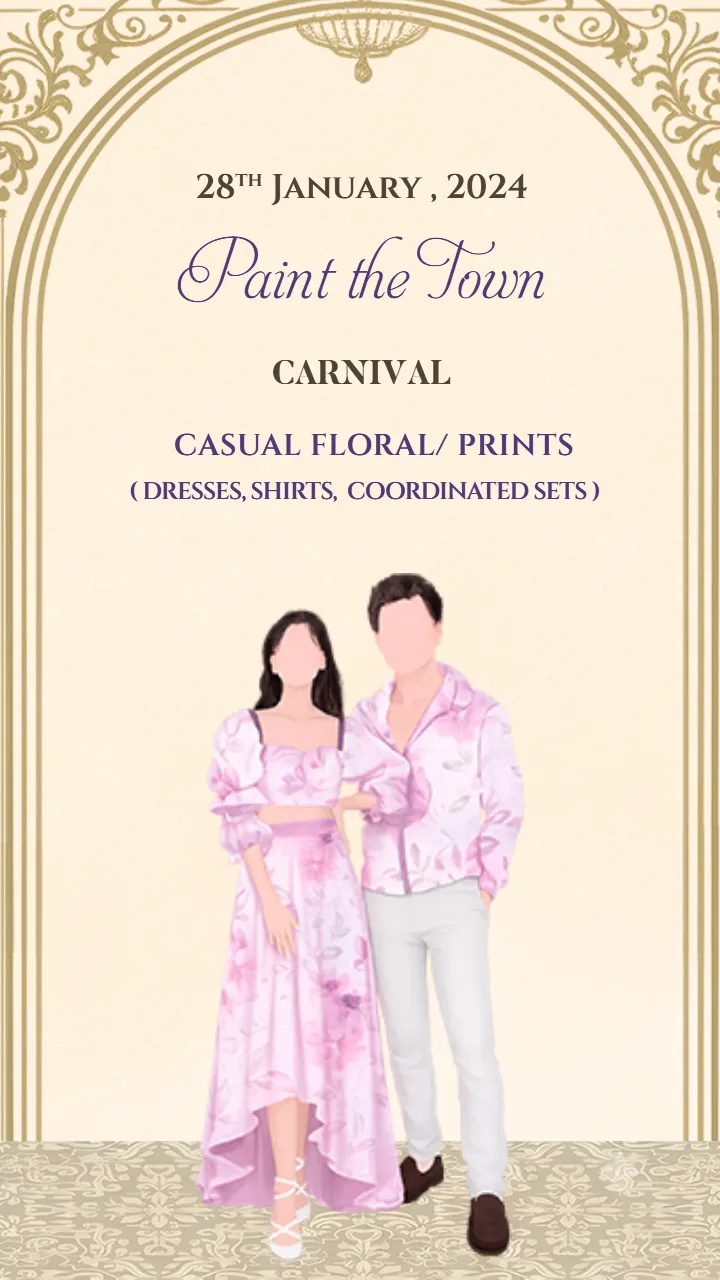 Wedding Wardrobe Planner Video for Indian Wedding Events
