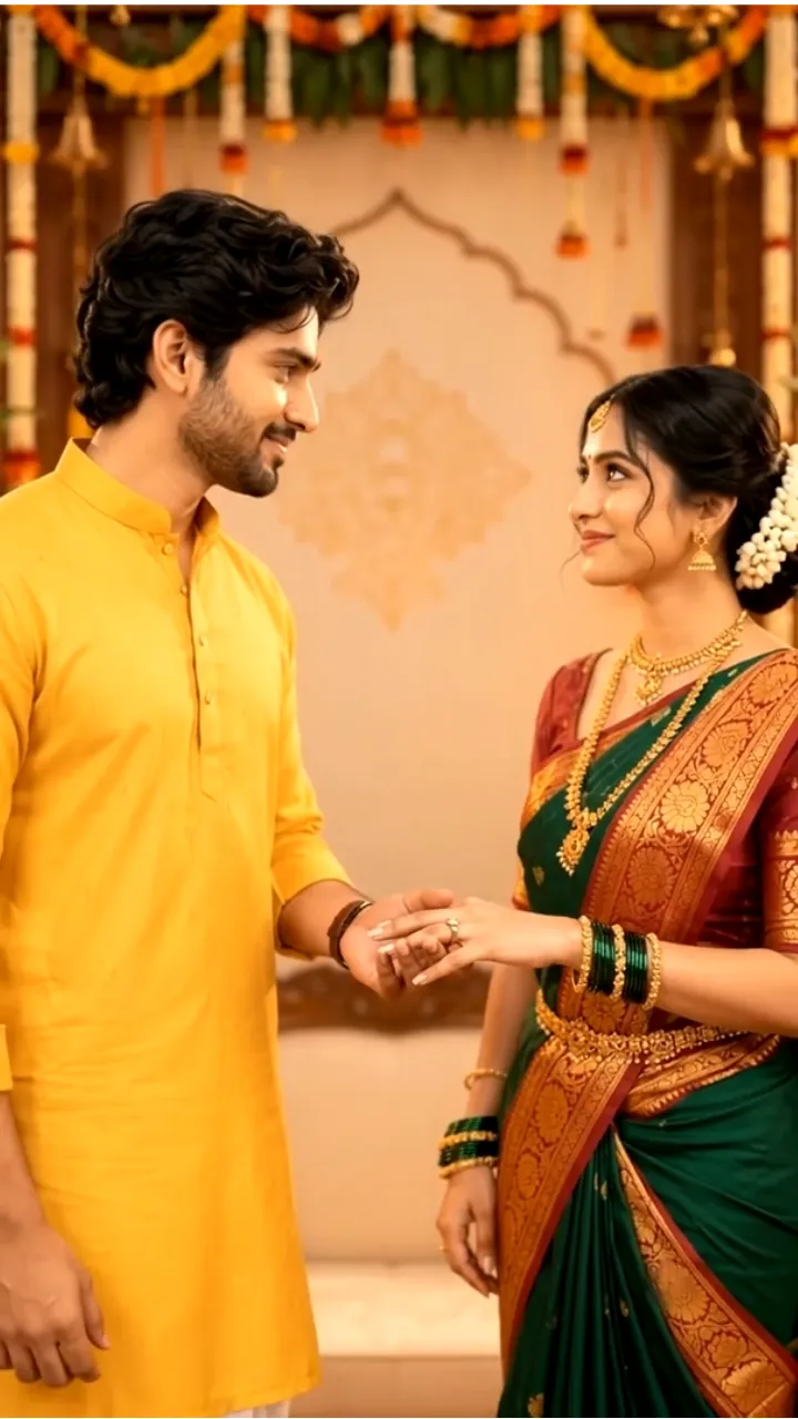 3D Marathi Engagement Invitation Video