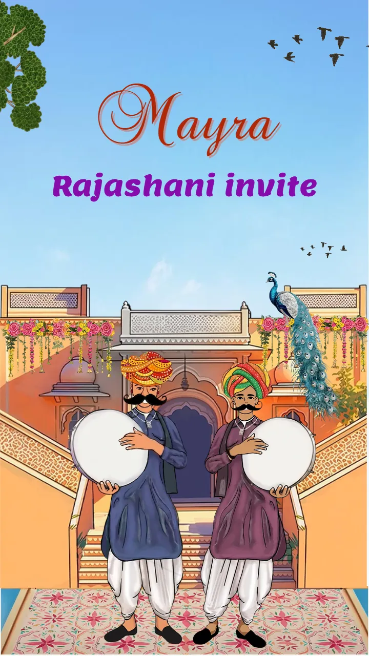 Mayra Invitation Video for Royal Rajasthani Wedding Ceremony
