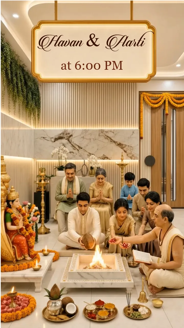 AI House Warming Invitation Video with Creative Designs