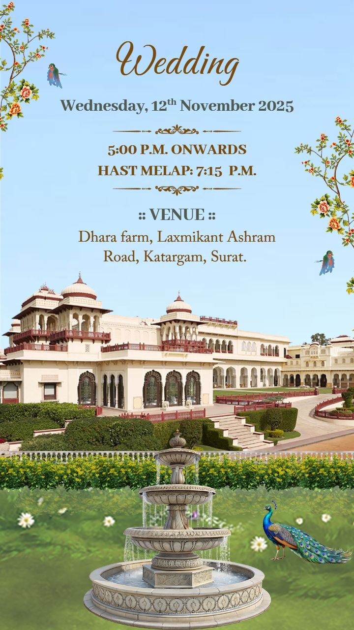 Wedding Invitation Card Maker with HD Templates
