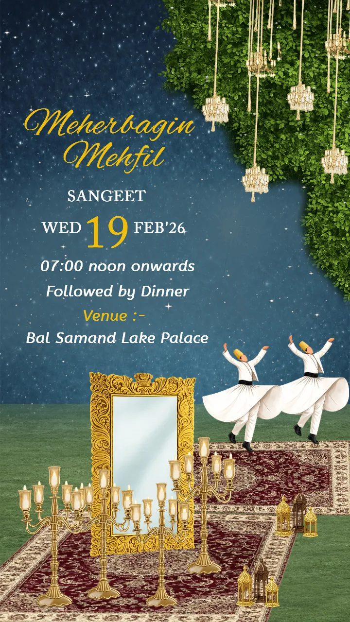 Wedding Invitation Video with Rajasthani Theme