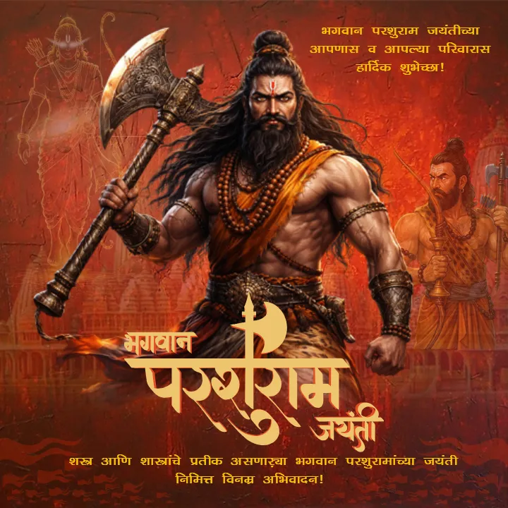 Latest Parshuram Jayanti Wishes in Marathi