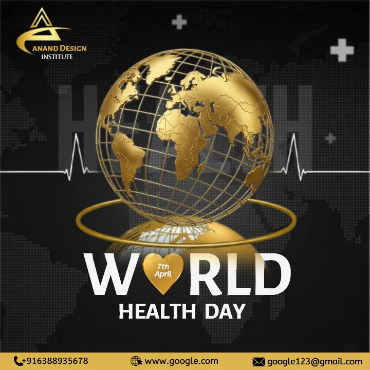 Creative World Health Day Branding Post in English Free