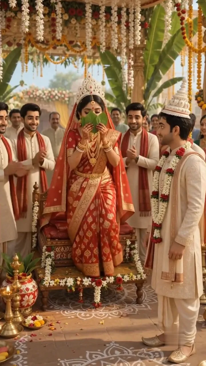 3D Bengali Wedding Invitation Video with Royal Traditions