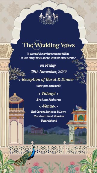 Create Indian Wedding Invitation Card Online Free