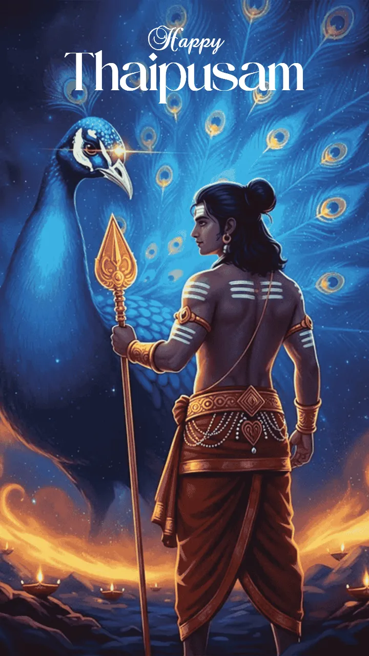 Thaipusam Devotional WhatsApp Status Video in English Quotes