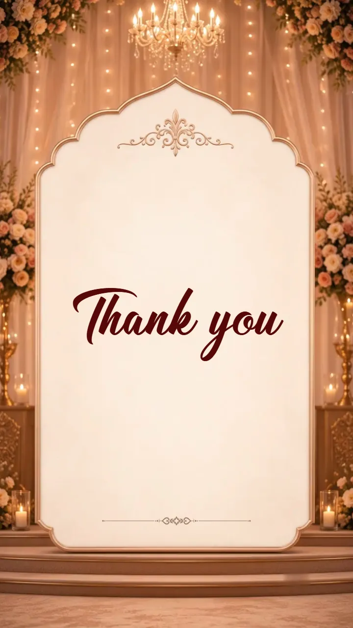 3D Malayalam Wedding Invitation Video for Kerala Wedding