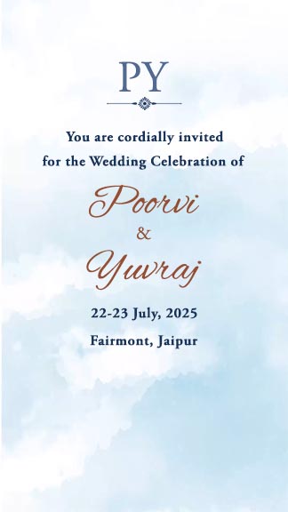 Royal Wedding Invitation with Classic Cultural Charm