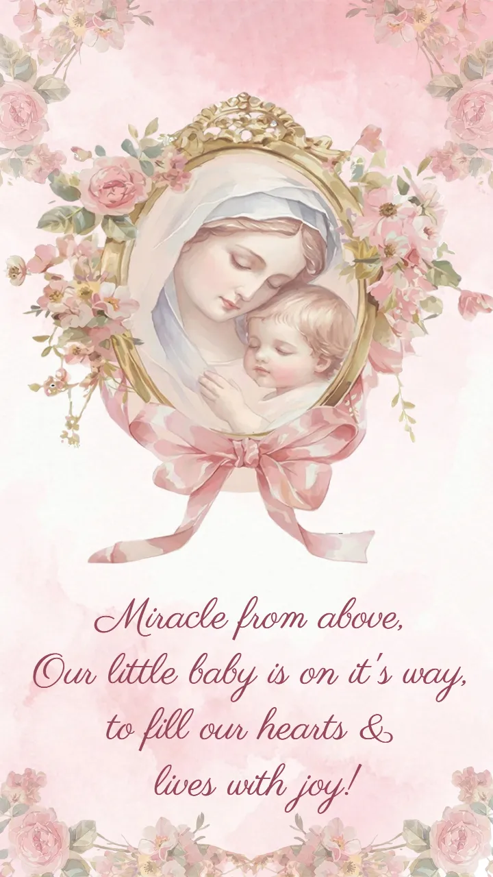 Simple Christian Baby Shower Invitation Card Designs