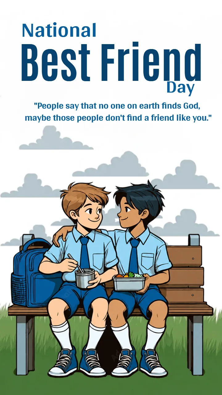 National Best Friend Day Greetings to Celebrate Friendship