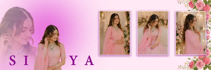 Engagement Album PSD Cinematic Engagement Album Pink HD