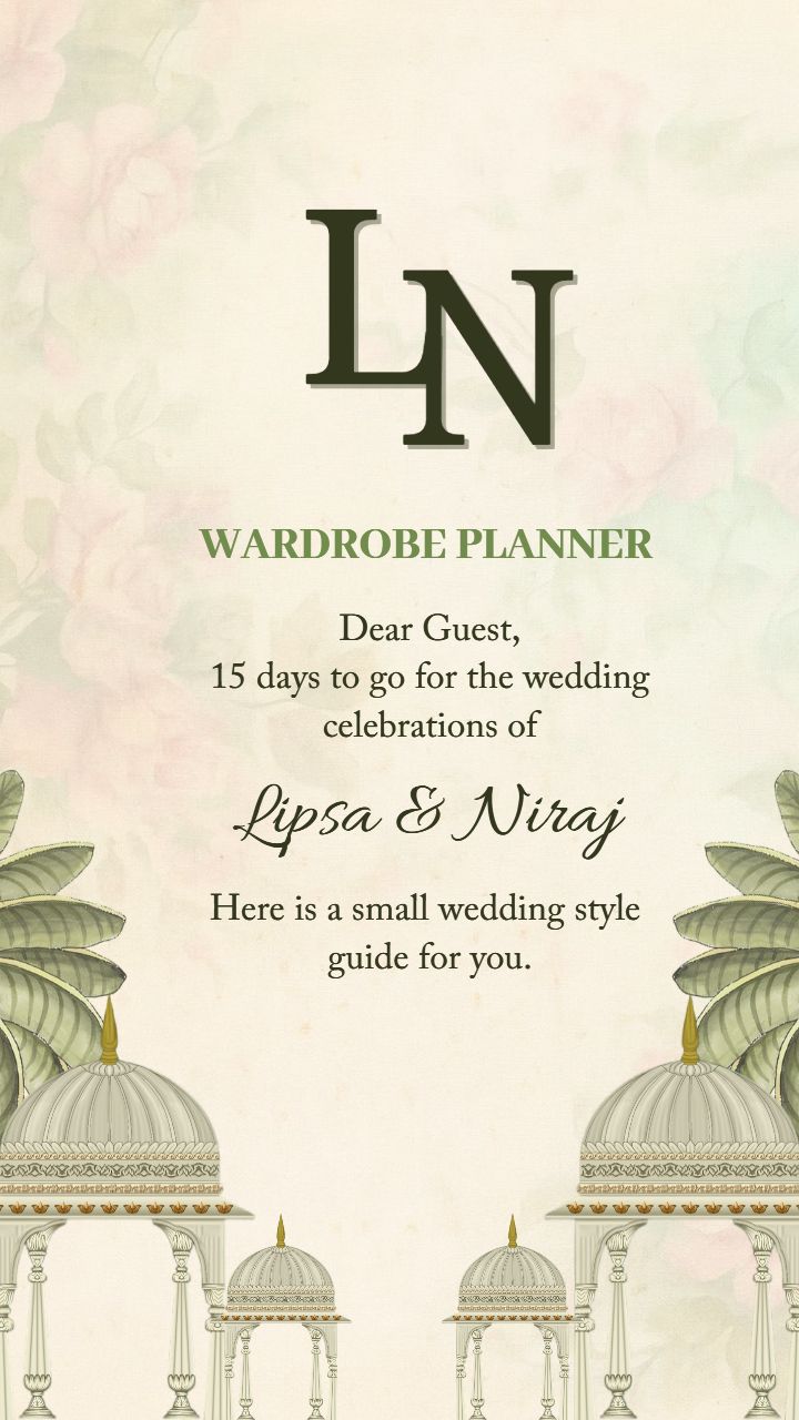 Stylish Wedding Wardrobe Planning Made Easy