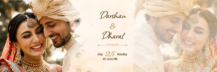 Wedding Album English PSD With Modern Wedding Story