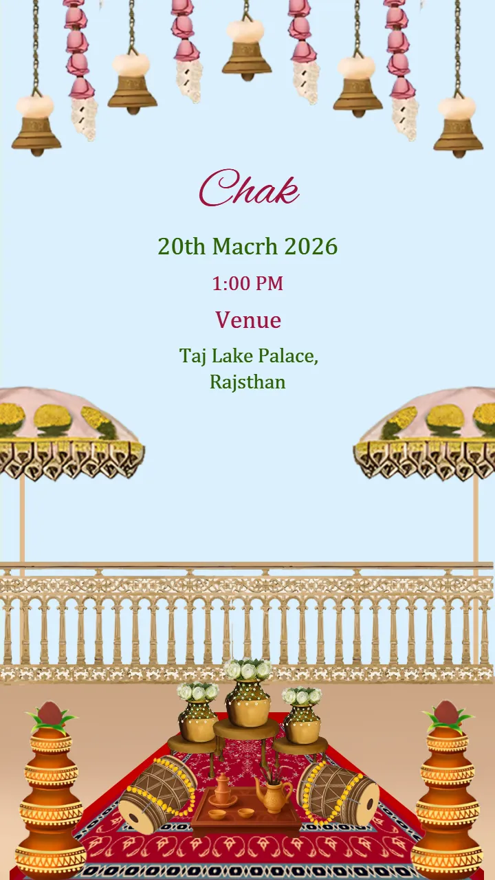 Wedding Invitation Video Royal Rajasthan Style