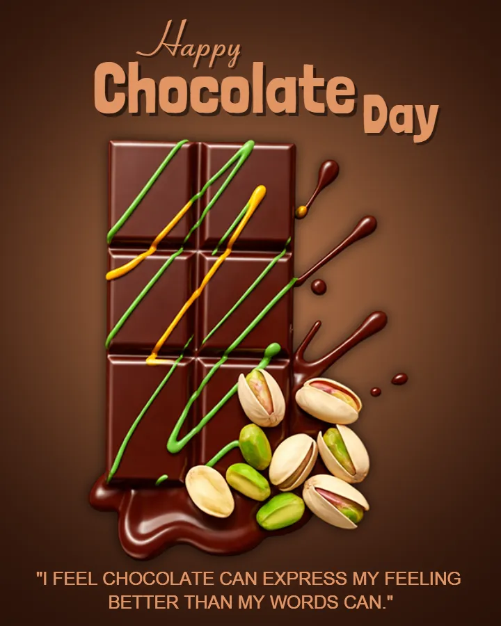 Delicious Chocolate Day Wishes in English for Loved Ones