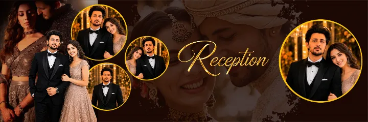 Wedding Album English PSD With Modern Wedding Story