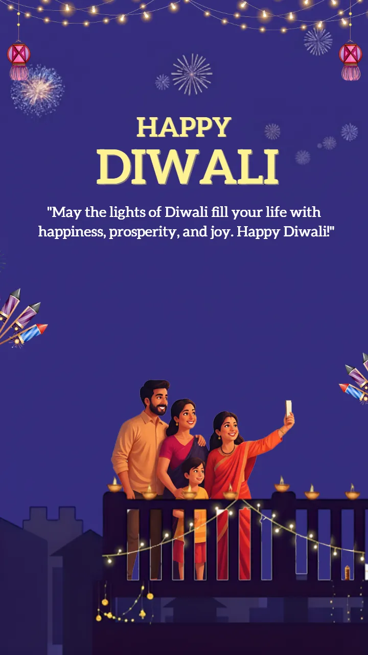 Diwali Images HD Creative Greeting Templates Online