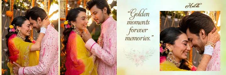 Wedding Album English PSD With Modern Wedding Story