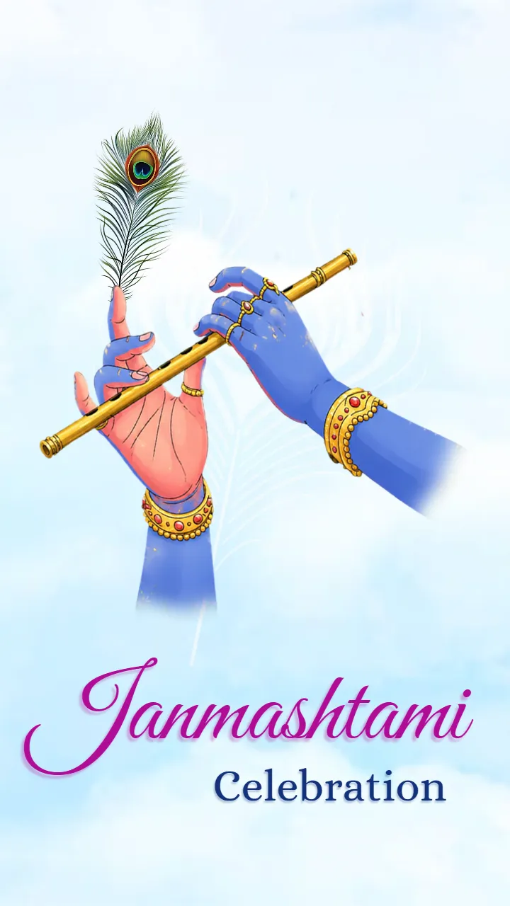Janmashtami Invitation Video Designs for Krishna Events