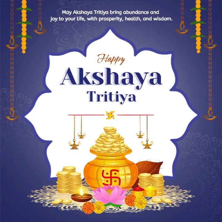 Auspicious Happy Akshaya Tritiya Wishes in English Online