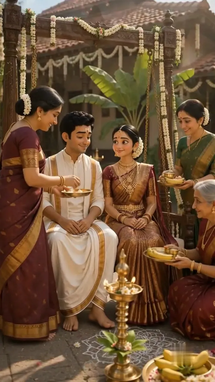 3D Tamil Wedding Invitation Video in South Indian Style