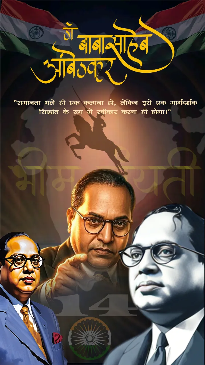 Latest Dr Babasaheb Ambedkar Jayanti Quotes in Hindi HD
