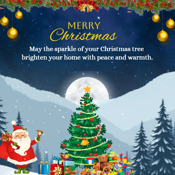Beautiful Merry Christmas Wishes with Images for Everyone