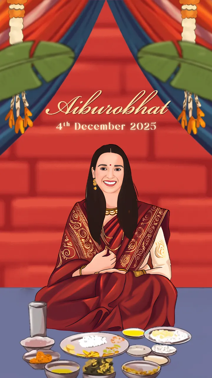 bengali wedding invitation video in traditional style