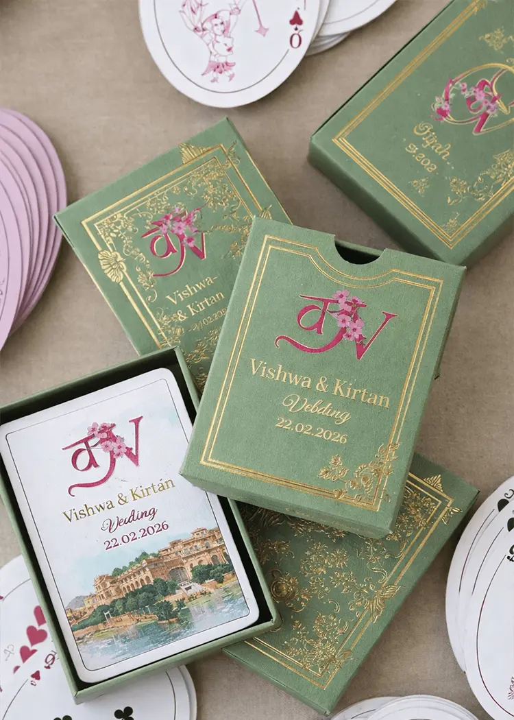 Playing Cards for Wedding Ideas for Modern Celebrations