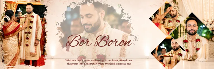Wedding Album PSD Modern Couple Ceremony Memory Design