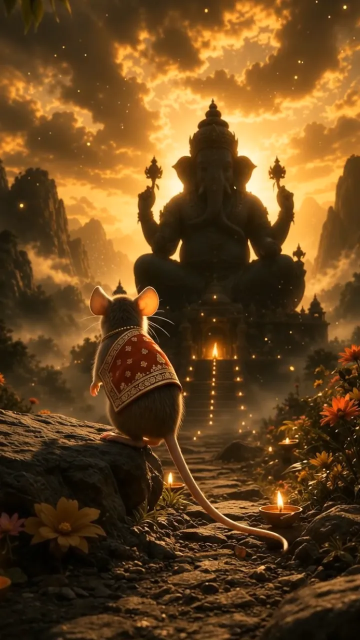 Ganpati Aagman Invitation Video with Devotional Theme