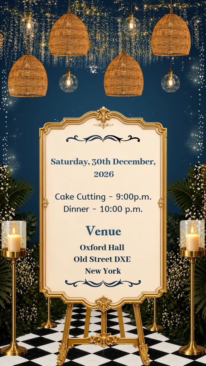 Wedding 25th Anniversary Invitation Video Couple Ceremony