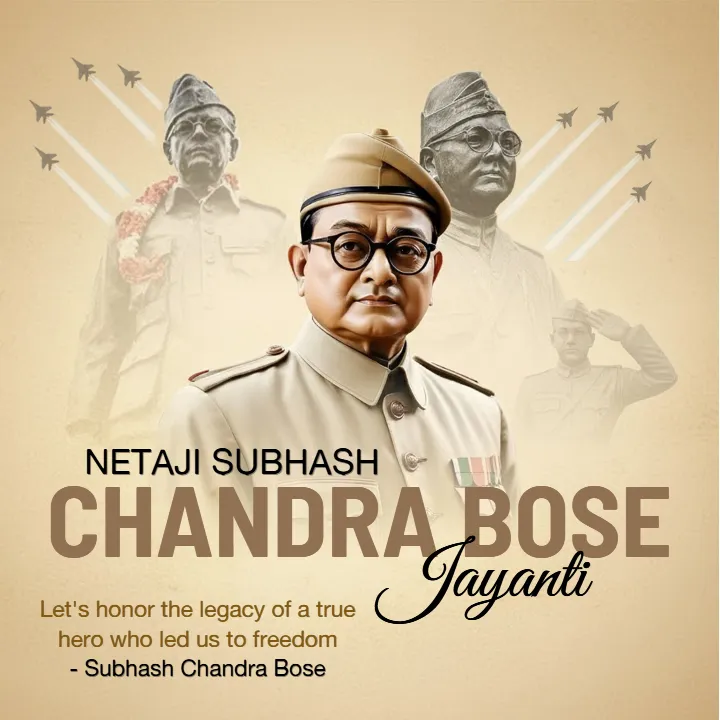 Subhash Chandra Bose Jayanti Wishes 2026 in English