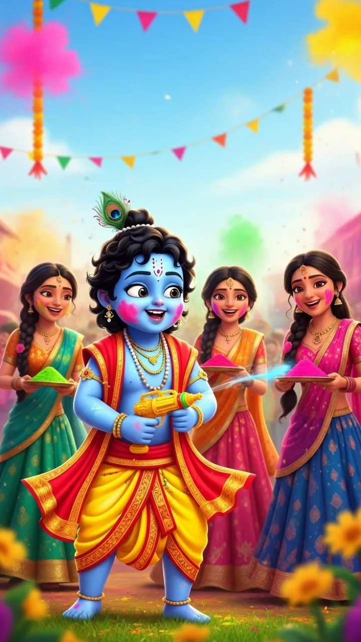 Modern Happy Holi Festival Status Video 2026 For Whatsapp