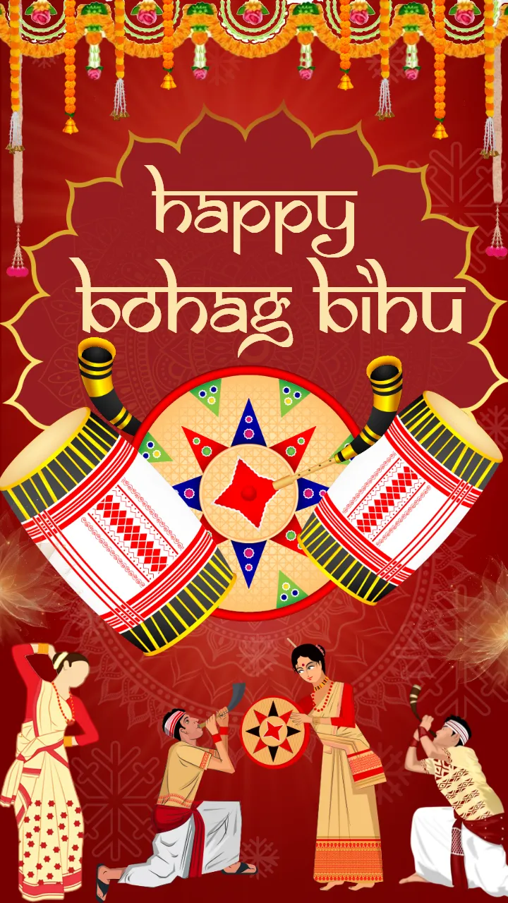 Bohag Bihu Celebration Images HD Download and Photos