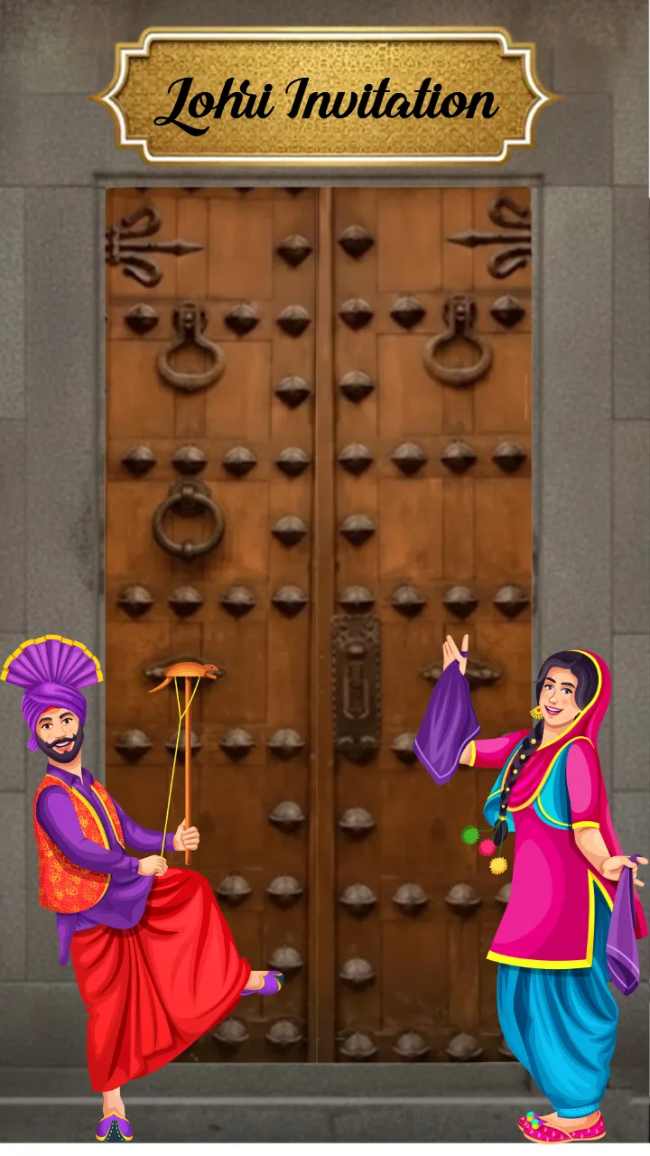 Happy Lohri Invitation Templates 2026 for Festive Events