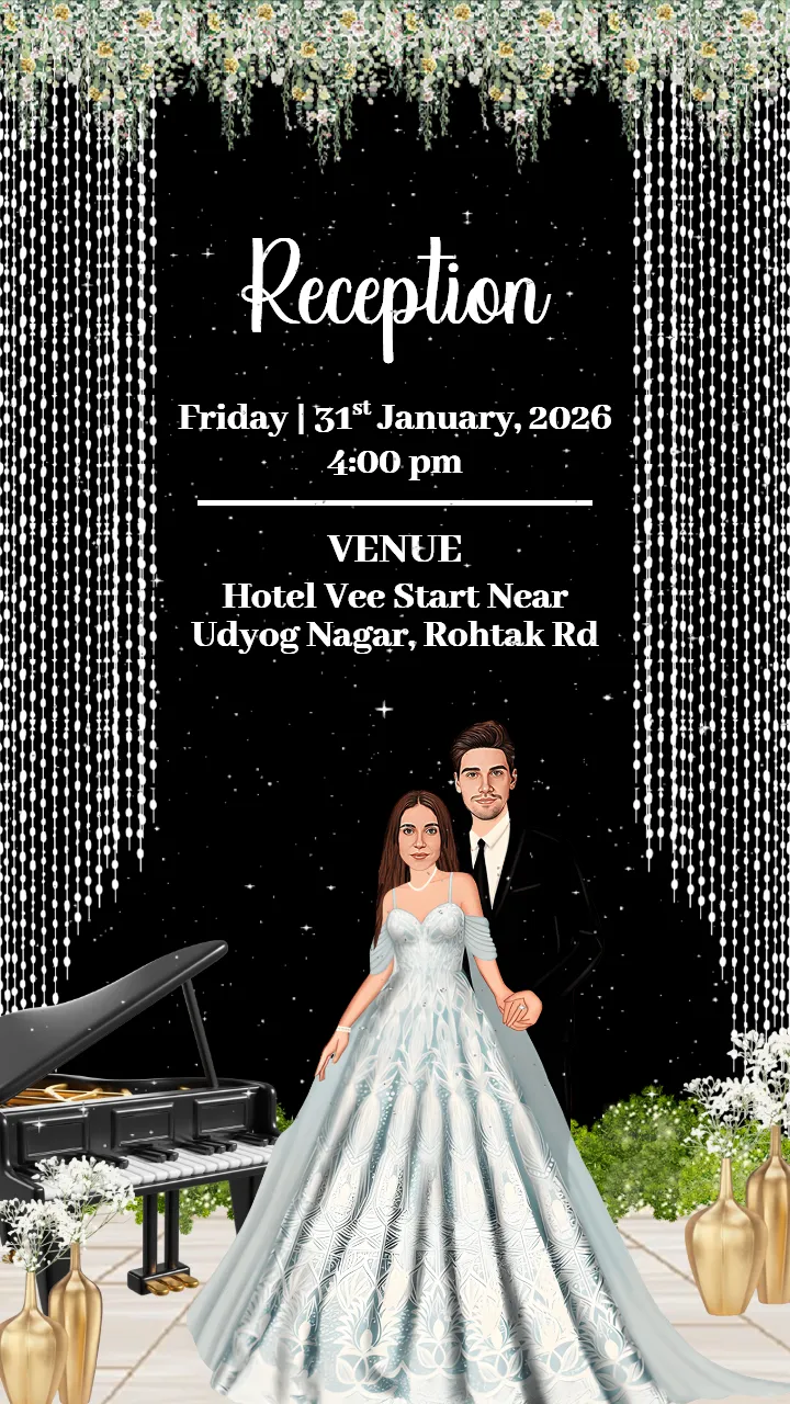 Christian Wedding Invitation Video Luxury Church Theme