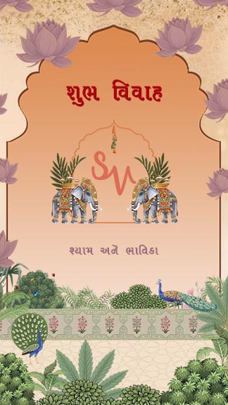 Animated Gujarati Wedding Video for Couples